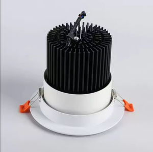 Carcasa de aluminio 7W 15W 20W 30W COB led downlight ajustable antideslumbrante trimless led downlight para Proyecto de hotel - Product Image 4