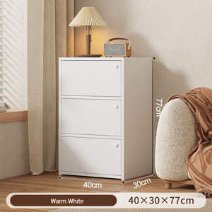 Modern Eco-Friendly Durable Dustproof Plate Type <b>Chest</b> of Drawers <b>Large</b> Capacity Living Room & Bedroom <b>Storage</b> Cabinet - Product Image 4