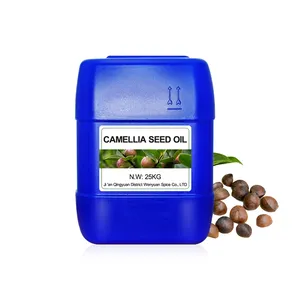 Aceite de semilla de Camelia salvaje con el mejor precio, cicatrices de labios orgánicas que fortalecen el cabello, elimina la esencia de Spa Base de gama alta, grado vegano comestible