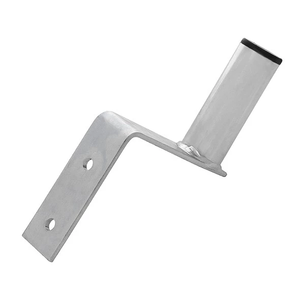 Support mural pour tube d'antenne en acier galvanisé de 14 cm de diamètre 38 mm - Product Image 1