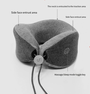 U Vorm Vibratie <span class=keywords><strong>Massage</strong></span> Kussen Nek Massager Halswervel <span class=keywords><strong>Massage</strong></span> Kussen - Product Image 5