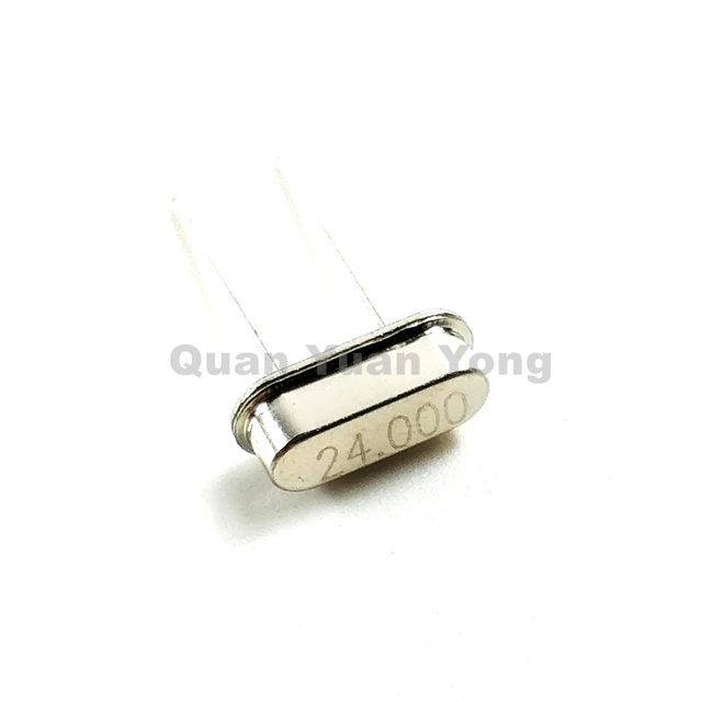 49S DIP 20pF 20ppm 24M 24 MHz Quartz Crystal Oscillator 49S 24MHZ