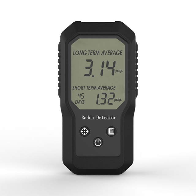 Radon Gas Detector 60 Days Standby Radioactive Gas Concentrations Real Time Radon Monitoring