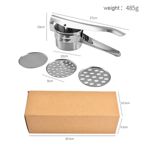 <span class=keywords><strong>Presse</strong></span>-<span class=keywords><strong>ail</strong></span> personnalisé en acier inoxydable Outils pour légumes et fruits <span class=keywords><strong>Presse</strong></span>-agrumes en métal pour le citron et la viande Acheteur commercial usage alimentaire - Product Image 3