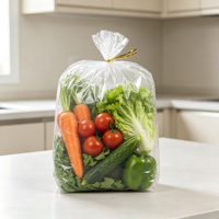 Sac à pain en LDPE transparent de qualité supérieure, taille personnalisée, qualité alimentaire, pour prolonger la durée de conservation, avec soufflet latéral, pour boulangerie