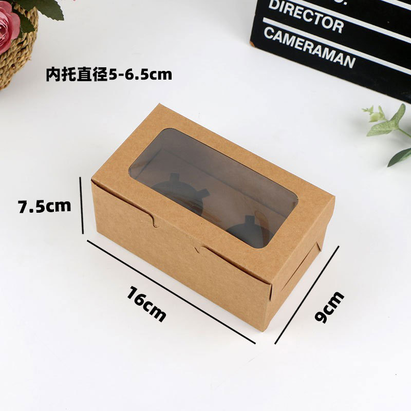 2 piezas de papel Kraft