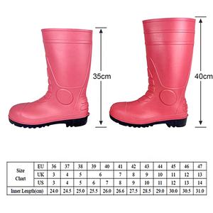 Factory <strong>Men</strong> Shoes Industrial Field Wild Fishing <strong>Waterproof</strong> Safety Gumboots <strong>Uk</strong> Ce Wellington Construction Rain Platform <strong>Boots</strong> - Product Image 2