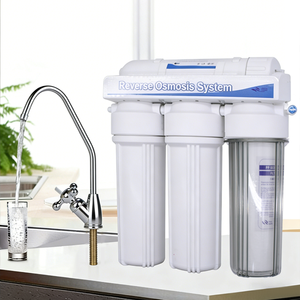 Máquina de Ósmosis <span class=keywords><strong>Inversa</strong></span> de 5 Etapas con Logotipo Personalizado, Sin Electricidad, el <span class=keywords><strong>Mejor</strong></span> Filtro de Agua Potable, Purificador de Agua - Product Image 1