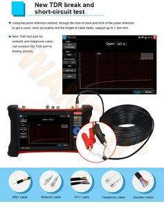 7 inch touchscreen <span class=keywords><strong>cctv</strong></span> <span class=keywords><strong>tester</strong></span> für 8MP TVI TVI CVI AHD SDI EX SDI/IP/Analog kamera <span class=keywords><strong>video</strong></span> <span class=keywords><strong>tester</strong></span> - Product Image 5