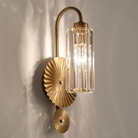 Lampes murales led en cristal pour salon d'intérieur, hôtel, offre spéciale