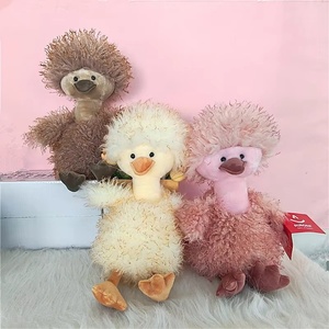 Peluche de Erizo, Muñeco de Gato Blanco y Negro, Cojín de Sofá Adorable, Muñeco de Animal de Pelo Largo, Almohada Redonda, Decoración del Hogar, Regalo Festivo - Product Image 4
