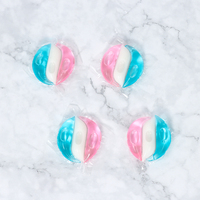 Produits de nettoyage Rayshine Vente en gros Dosettes de lessive à oxygène 3 cellules Dosettes de lave-vaisselle Dosettes de nettoyage pour vêtements 12G/pièce