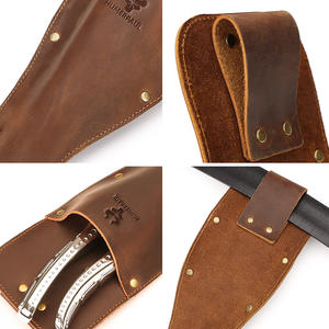 Étui pour ciseaux de jardinage en cuir de vachette épais HUMERPAUL / Étui pour sécateur / Étui pour cisailles / Étui pour tondeuses - Product Image 4