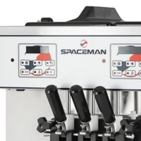 Machine à glace italienne de type vertical personnalisée pour l'industrie, machine à glace à neige de table, distributeur automatique de glace pour les entreprises