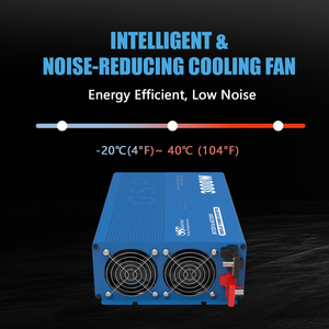 อินเวอร์เตอร์แปลงไฟ GSP 12V 3000W แบบ Pure Sine Wave จากไฟ DC เป็นไฟ AC สำหรับรถยนต์ รถบ้าน รถบรรทุก บ้านพักอาศัย ใช้กลางแจ้ง กรณีฉุกเฉิน และแปลงไฟจากพลังงานแสงอาทิตย์ - Product Image 2