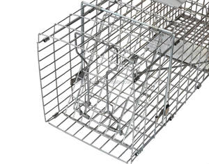 Jaula Trampa Profesional <span class=keywords><strong>para</strong></span> Animales Vivos, Humana, <span class=keywords><strong>para</strong></span> Capturar Zorros, Ratas, Gatos, Conejos y Ardillas - Product Image 3