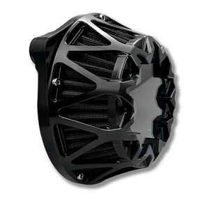 Filtre à air Cross Fire Contrast Cut en aluminium CNC pour <span class=keywords><strong>Harley</strong></span> <span class=keywords><strong>Davidson</strong></span> Sportster Touring Softail - Product Image 2