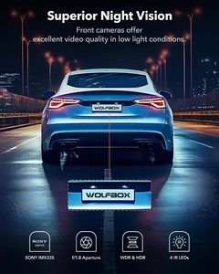 <span class=keywords><strong>Cam</strong></span>éra embarquée triple Wolfbox Distributor I17 4K, enregistreur de conduite avant et intérieur, boîte noire de voiture avec vision nocturne HD - Product Image 6