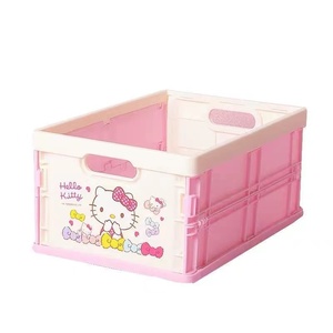 Sanrio My Melody Folding Storage Crate Foldable For Easy Storage