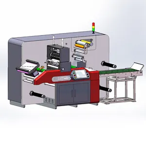 Paper Roll To Roll Automatic Rotary Die Cutting Machine According Your Drawing Making