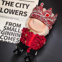 Poupée en coton coréenne de 17 cm, jouet en peluche DIY, vêtements, style de décoration de couronne de scène G-Dragon GD, 1ère, 2ème, 3ème génération, cadeau pour bébé