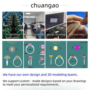 Tiền cũ thẩm mỹ Nhẫn đính hôn vượt thời gian cô dâu nhìn kim cương vàng rắn đám cưới kỷ niệm Đảng 18K Vòng - Product Image 6