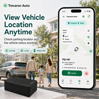 Traceur GPS magnétique Trevaron Auto 10000mAh, localisation de voiture en temps réel partagée entre les membres de la famille, application d'abonnement, géolocalisation, antivol, recherche rapide