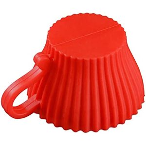 Silicone Round Muffin Cupcake Mold Oven Safe Dishwasher Safe For Baking Cupcakes Cake Tools - Product Image 3