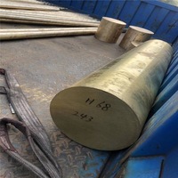 Barre en laiton à coupe libre C37000 C38000, tige en laiton à haute capacité d'usinage pour pièces de tour automatique