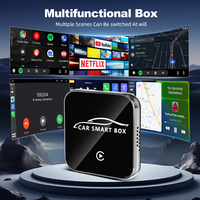JMC Android AI BOX, Reproductor de Video Inalámbrico para Auto con CarPlay y Android Auto, 2G 16G, YouTube, Netflix, BT, Reproduce Música