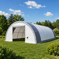 Tente de protection industrielle en PVC robuste pour entrepôt, stockage de charbon, vente en gros, taille personnalisée, usine de tentes