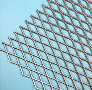 <span class=keywords><strong>Grille</strong></span> métallique <span class=keywords><strong>perforée</strong></span> expansée robuste en <span class=keywords><strong>acier</strong></span> pour filtres avec services de découpe et de soudage – Approvisionnement direct usine - Product Image 1