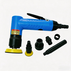 Kit de pulidora orbital aleatoria neumática de 2 pulgadas, 22000 RPM, consumo de aire de 0.4 m³/min, herramienta de pulido y encerado para coches de 61 piezas en stock - Product Image 5
