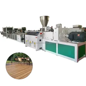 WPC Profile Plastic Machine PP PE WPC Profile making machine for outdoor decoration