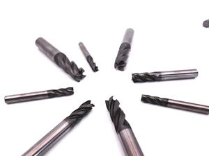 Wholesale Customizable 45 HRC Coated <strong>Carbide</strong> 4-Flute Milling Cutter <strong>End</strong> <strong>Mills</strong> - Product Image 2