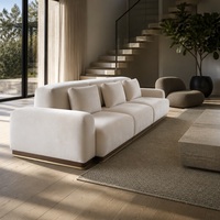 Grande canapé modulaire d'angle double face