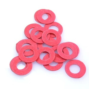 <span class=keywords><strong>Rondelle</strong></span> plate <span class=keywords><strong>isolante</strong></span> en fibre vulcanisée rouge, joint isolant électrique pour fixations de haute qualité - Product Image 2