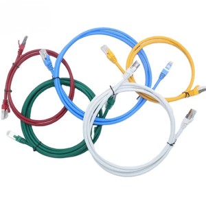 Tốc độ cao 99.9% tinh khiết Đồng UTP CAT5E <span class=keywords><strong>RJ45</strong></span> vá cáp 1m/10m/50M/100M tùy chỉnh độ dài PVC LAN <span class=keywords><strong>Ethernet</strong></span> mạng cáp - Product Image 3