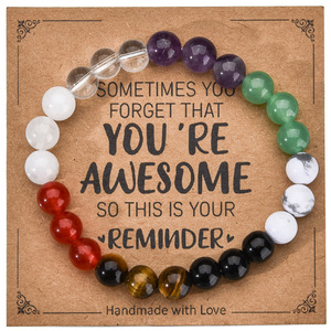 Qingyuan Shoushan polvere di pietra Zebra Love braccialetto di perline nuovo 8mm verde <span class=keywords><strong>rosa</strong></span> perla di cristallo imitazione - Product Image 6