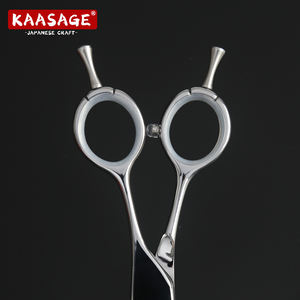 전문 8 인치 마이크로 톱니 모양의 개 미용 가위 일본 440C 질감 청커 가위 애완 동물 가위 - Product Image 5