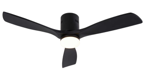 3 Blade Wood <b>Ceiling</b> <b>Fan</b> <b>Light</b> <b>Remote</b> <b>Control</b> Reversible Low Noise DC Motor Modern 6-Speed 52-Inch Blade Living Room - Product Image 4