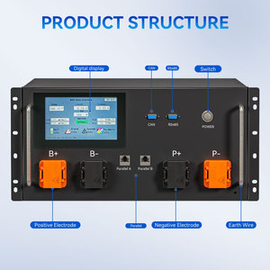 Batería de Litio de Alto Voltaje NPP NPPHigh-1 48V/51.2V 300Ah/100Ah, Montada en Rack, IP65, UPS Híbrido CAN para Energía Solar Doméstica - Product Image 3