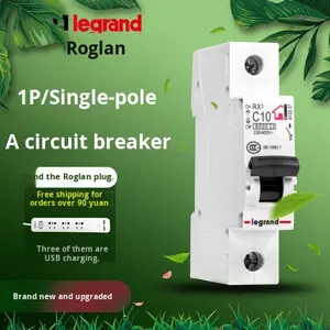 Pour Disjoncteur Miniature RX3 <span class=keywords><strong>Legrand</strong></span> 1P16A~63A 1P+N 2P 3P 4P en Matière Plastique - Product Image 1
