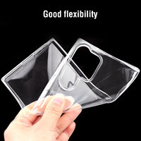Coque de téléphone portable transparente en TPU souple anti-chute antichoc 2.0mm pour Samsung S22 S22 Plus S22U S24 Plus S24 ultra