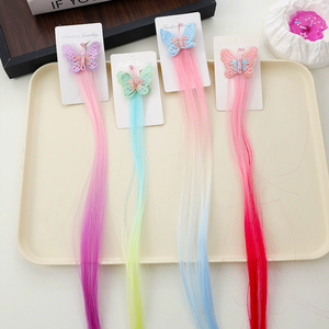Graziose Mollette per Capelli Intrecciate Creative per Bambine, Fermagli Laterali Decorativi, Ornamenti Carini per l'Uso Quotidiano delle Bambine - Product Image 1