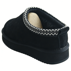 מגפי שלג לנשים, ייצור OEM/ODM, מכירה ישירה מהמפעל, מגפי חורף עמידים למים, בד פוך, עור כבש דו צדדי, חמים לחורף - Product Image 5