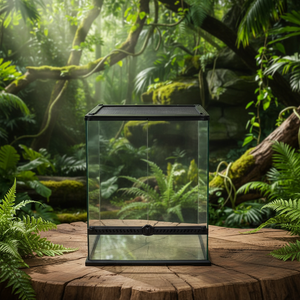 Stackable <strong>Glass</strong> Reptile Terrarium Mesh Top <strong>Vivarium</strong> for Arboreal Reptiles &amp; Amphibians <strong>Glass</strong> Tank - Product Image 3