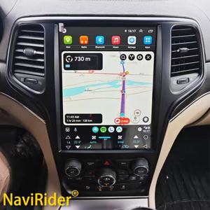 Pantalla Vertical Android 13 de 12.8 Pulgadas para Jeep Grand Cherokee 2013-2018, Radio para Auto, Reproductor Multimedia de Video, GPS, Carplay, Audio para Auto - Product Image 1