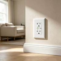 Prise murale USB GFCI homologuée ETL Hooanke 20A 125V, double prise TR, OEM ODM personnalisée, approvisionnement unique