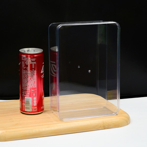 Caja de Regalo Rectangular Transparente de PS de Grado Alimenticio, Contenedor de Almacenamiento Transparente con Tapa y Esquinas Redondeadas, 1800 ml, Impresión Personalizada - Product Image 3